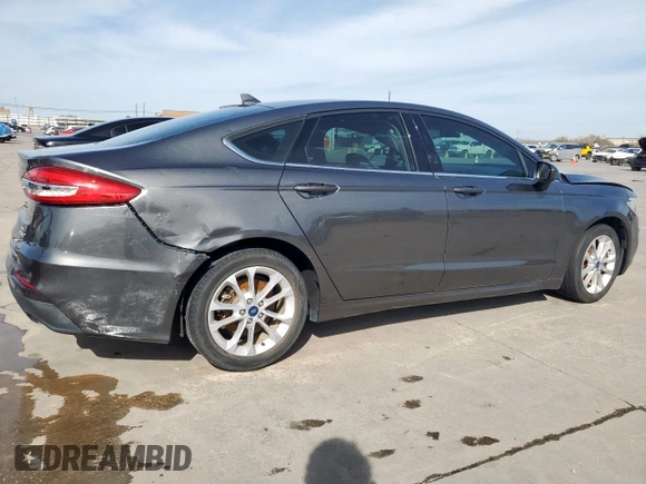 2020 Ford Fusion SE with VIN 3FA6P0HD1LR148164, listed as a Copart auction lot 46364045 with 78,497 mi miles and Salvage Title. Bid and sale history available at DreamBid. Image 3.