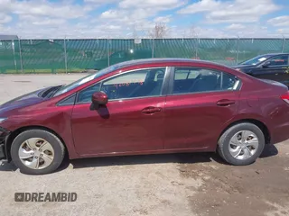 2015 Honda Civic Sedan LX with VIN 19XFB2F56FE274984, listed as a IAAI auction lot 42081778 with 73,882 mi miles. Bid and sale history available at carsss.com. Image 15.