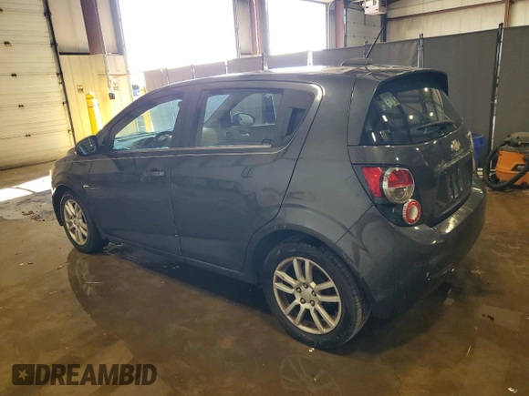 2016 Chevrolet Sonic LT with VIN 1G1JC6SG1G4110205, listed as a Copart auction lot 48566595 with 207,069 mi miles and Clean Title. Bid and sale history available at carsss.com. Image 2.