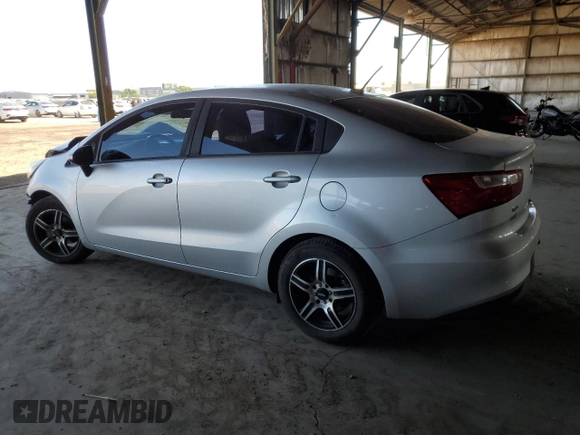 2016 Kia Rio LX with VIN KNADM4A38G6678540, listed as a Copart auction lot 72779604 with 117,754 mi miles and Salvage Title. Bid and sale history available at DreamBid. Image 2.