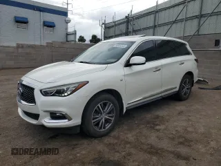 2019 Infiniti QX60 Pure z VIN 5N1DL0MN4KC503123, wystawiony jako Copart lot #58838345 z przebiegiem 93 352 mil mil oraz Czysty tytuł • Clean title. Historia ofert i sprzedaży dostępna na DreamBid. Obrazek 1.