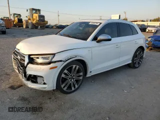 2018 Audi SQ5 Prestige with VIN WA1C4AFY6J2024596, listed as a Copart auction lot 75256704 with 86,455 mi miles and Salvage Title. Bid and sale history available at carsss.com. Image 1.