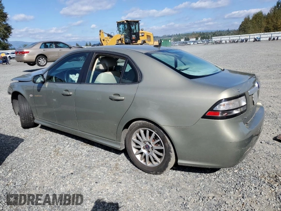2008 Saab 9-3 with VIN YS3FB49Y681114152, listed as a Copart auction lot 71804154 with 106,570 mi miles and Salvage Title. Bid and sale history available at carsss.com. Image 2.