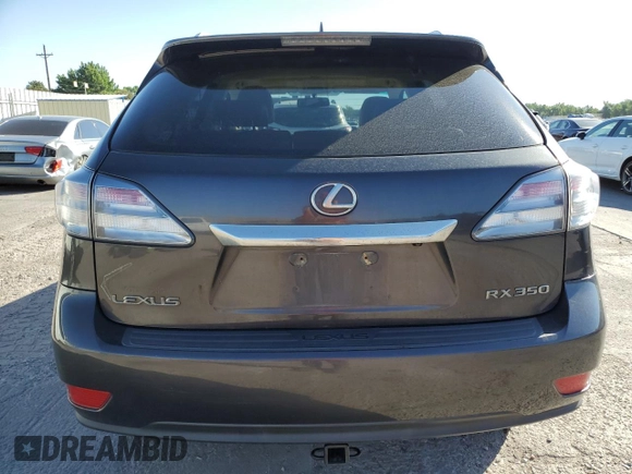 2010 Lexus RX 350 with VIN JTJBK1BA0A2406779, listed as a Copart auction lot 63318705 with 174,738 mi miles and Clean title. Bid and sale history available at DreamBid. Image 6.