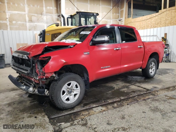 2007 Toyota Tundra LTD with VIN 5TFDV58137X028809, listed as a Copart auction lot 76720624 with 200,609 mi miles and Salvage Title. Bid and sale history available at carsss.com. Image 1.