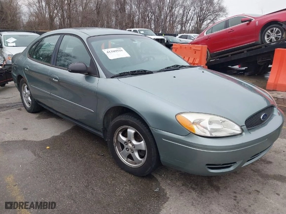 2005 Ford Taurus SE with VIN 1FAFP53U85A231947, listed as a IAAI auction lot 41209929 with NaN miles. Bid and sale history available at carsss.com. Image 1.