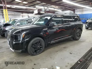 2024 Kia EV9 GT-Line z VIN KNDAEFS57R6031936, wystawiony jako Copart lot #45002005 z przebiegiem 599 mil mil oraz Szkody całkowita. Historia ofert i sprzedaży dostępna na DreamBid. Obrazek 1.