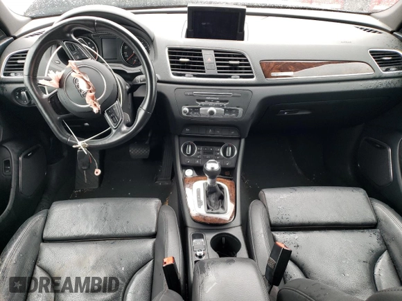 2018 Audi Q3 Premium Plus with VIN WA1JCCFS9JR007624, listed as a Copart auction lot 42453633 with 0 mi miles. Bid and sale history available at carsss.com. Image 8.