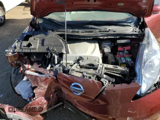 2016 Nissan LEAF SV with VIN 1N4BZ0CP8GC310287, listed as a Copart auction lot 89167585 with 0 mi miles and Salvage Title. Bid and sale history available at carsss.com. Image 11.