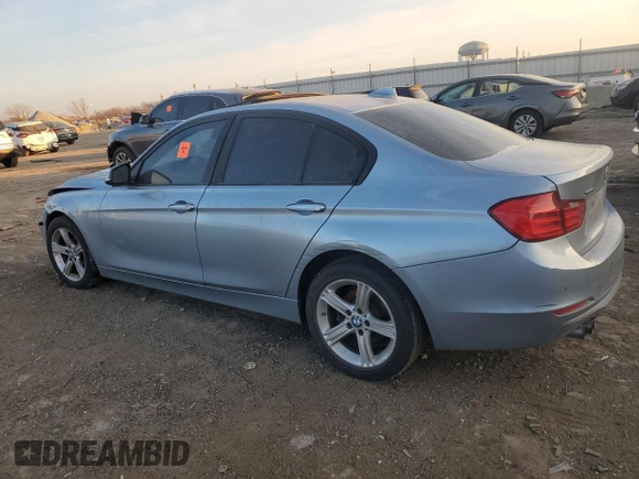 2013 BMW 3 Series 328i xDrive with VIN WBA3B3G53DNR79660, listed as a Copart auction lot 88234295 with 0 mi miles and Salvage Title. Bid and sale history available at carsss.com. Image 2.