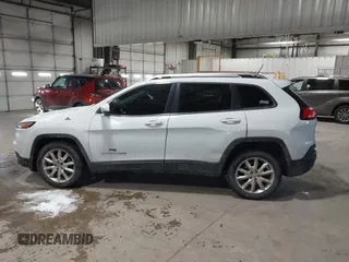 2014 Jeep Cherokee Limited with VIN 1C4PJLDS3EW283569, listed as a IAAI auction lot 41589298 with 128,307 mi miles. Bid and sale history available at carsss.com. Image 14.