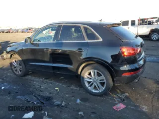2016 Audi Q3 Premium Plus with VIN WA1BFCFS2GR010921, listed as a Copart auction lot 88348235 with 97,618 mi miles and Salvage Title. Bid and sale history available at carsss.com. Image 2.