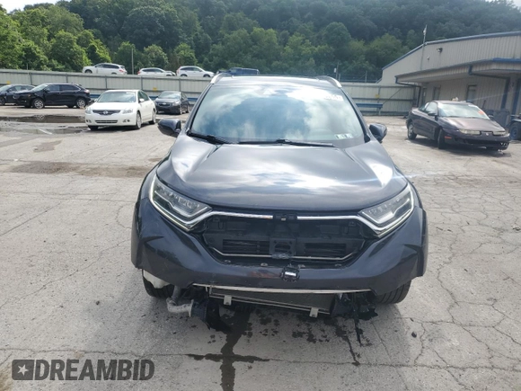 2018 Honda CR-V Touring with VIN 2HKRW2H91JH688325, listed as a Copart auction lot 63619555 with 124,962 mi miles and Salvage title. Bid and sale history available at DreamBid. Image 5.