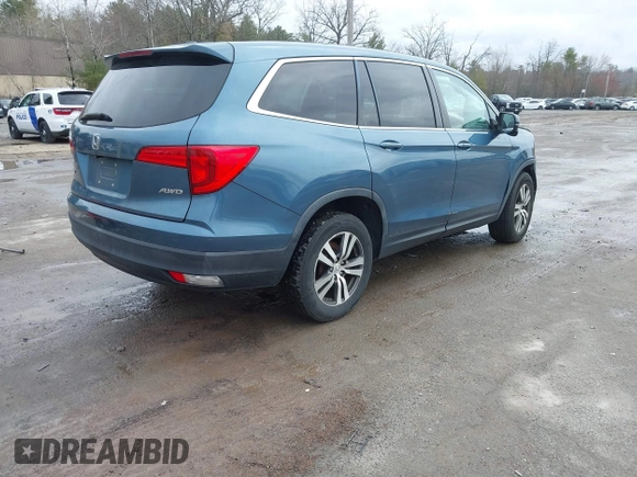 2016 Honda Pilot EX-L z VIN 5FNYF6H5XGB014486, wystawiony jako IAAI lot #41956284 z przebiegiem 119 594 mil mil oraz . Historia ofert i sprzedaży dostępna na DreamBid. Obrazek 4.