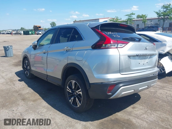 2024 Mitsubishi Eclipse Cross SE with VIN JA4ATWAA5RZ042284, listed as a IAAI auction lot 42709019 with 30,934 mi miles and . Bid and sale history available at DreamBid. Image 3.