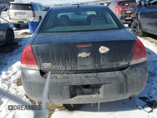 2014 Chevrolet Impala LT with VIN 2G1WB5E36E1190332, listed as a Copart auction lot 46111685 with 152,931 mi miles and Salvage title. Bid and sale history available at DreamBid. Image 6.