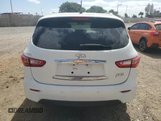 2013 Infiniti JX35 with VIN 5N1AL0MN6DC330680, listed as a Copart auction lot 71867564 with 65,203 mi miles and Salvage Title. Bid and sale history available at carsss.com. Image 6.
