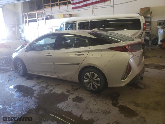 2018 Toyota Prius Prime Plus with VIN JTDKARFP7J3074837, listed as a Copart auction lot 73120152 with 0 mi miles. Bid and sale history available at carsss.com. Image 2.