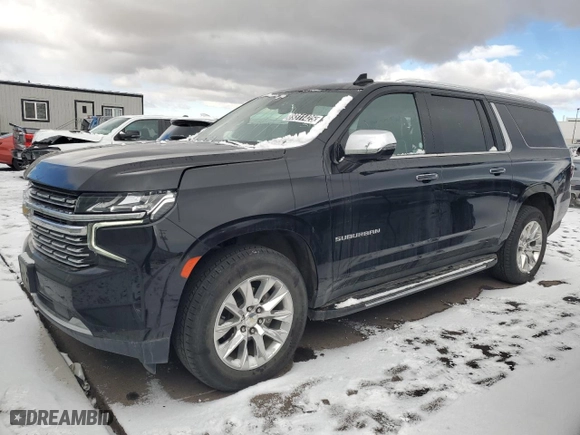 2022 Chevrolet Suburban Premier with VIN 1GNSKFKD5NR100773, listed as a Copart auction lot 89311425 with 33,060 mi miles and Non Repairable. Bid and sale history available at carsss.com. Image 1.