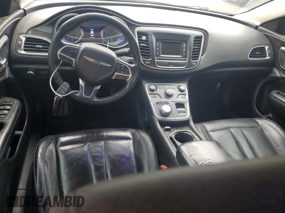 2015 Chrysler 200 C with VIN 1C3CCCCB1FN629396, listed as a Copart auction lot 49834515 with 185,227 mi miles and Clean Title. Bid and sale history available at carsss.com. Image 8.