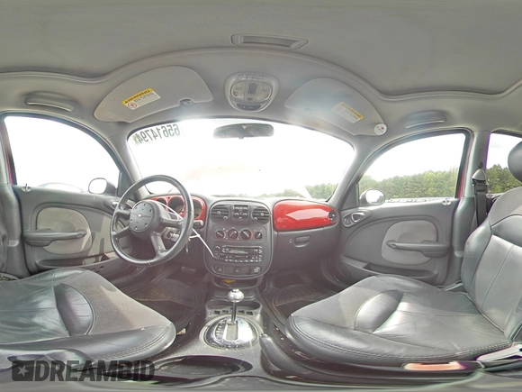 2003 Chrysler PT Cruiser Limited with VIN 3C8FY68B83T655198, listed as a Copart auction lot 65614794 with 213,251 mi miles and Salvage Title. Bid and sale history available at carsss.com. Image 13.
