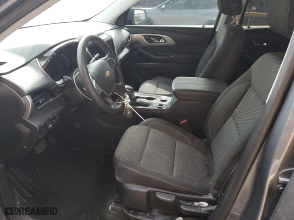 2021 Chevrolet Traverse LS with VIN 1GNEVFKW4MJ148364, listed as a Copart auction lot 49289465 with 78,465 mi miles and Salvage Title. Bid and sale history available at carsss.com. Image 7.