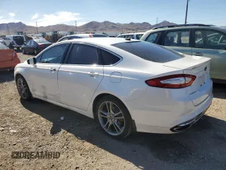 2014 Ford Fusion Titanium with VIN 3FA6P0K93ER103394, listed as a Copart auction lot 88048375 with 126,570 mi miles and Salvage Title. Bid and sale history available at DreamBid. Image 2.