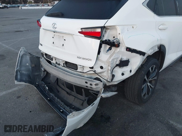 2017 Lexus NX 200t z VIN JTJYARBZ0H2054024, wystawiony jako IAAI lot #41948961 z przebiegiem 119 375 mil mil oraz . Historia ofert i sprzedaży dostępna na DreamBid. Obrazek 6.