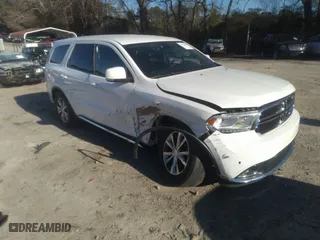 2016 Dodge Durango Limited with VIN 1C4RDHDG6GC482922, listed as a IAAI auction lot 41176682 with 163,391 mi miles. Bid and sale history available at carsss.com. Image 1.