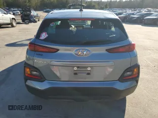 2020 Hyundai Kona SE with VIN KM8K12AA0LU427258, listed as a Copart auction lot 89309205 with 81,359 mi miles and Salvage Title. Bid and sale history available at carsss.com. Image 6.