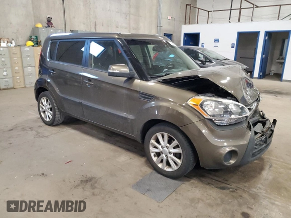 2012 Kia Soul + with VIN KNDJT2A63C7426870, listed as a Copart auction lot 50398845 with 118,034 mi miles and Salvage Title. Bid and sale history available at carsss.com. Image 4.