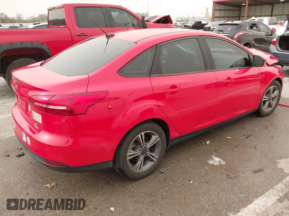 2017 Ford Focus SE with VIN 1FADP3FE8HL328221, listed as a IAAI auction lot 41813348 with 76,400 mi miles and . Bid and sale history available at carsss.com. Image 4.