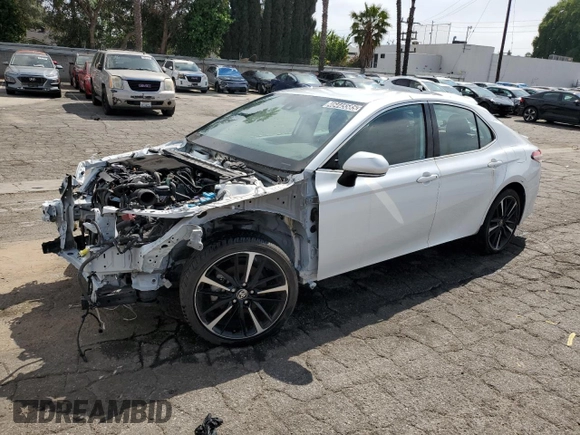 2020 Toyota Camry XSE with VIN 4T1K61AK2LU987237, listed as a Copart auction lot 46445585 with Not Provided miles and Clean Title. Bid and sale history available at DreamBid. Image 1.