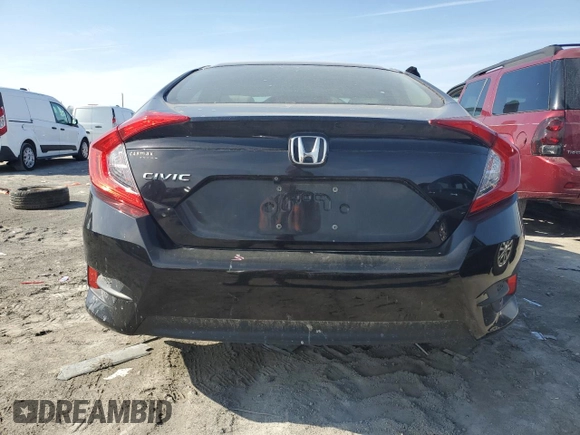 2018 Honda Civic Sedan LX with VIN 19XFC2F54JE002570, listed as a Copart auction lot 45884794 with 93,737 mi miles and Salvage Title. Bid and sale history available at carsss.com. Image 6.