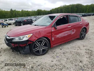 2016 Honda Accord Sport z VIN 1HGCR2F50GA030705, wystawiony jako Copart lot #57705825 z przebiegiem 151 418 mil mil oraz Szkoda całkowita • Salvage title. Historia ofert i sprzedaży dostępna na DreamBid. Obrazek 1.