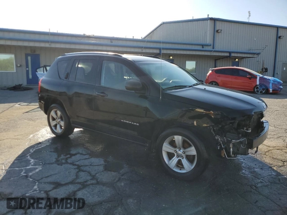 2013 Jeep Compass Sport with VIN 1C4NJDBB1DD280177, listed as a Copart auction lot 52235335 with 141,005 mi miles and Salvage Title. Bid and sale history available at carsss.com. Image 4.