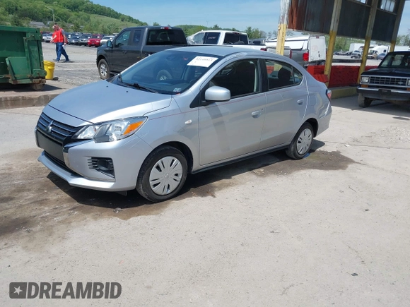 2023 Mitsubishi Mirage ES with VIN ML32FUFJ8PHF04683, listed as a IAAI auction lot 42240513 with 31,119 mi miles and . Bid and sale history available at DreamBid. Image 18.