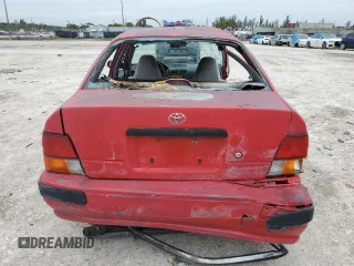 1995 Toyota Tercel DX z VIN JT2EL56EXS0046010, wystawiony jako Copart lot #59368644 z przebiegiem Nie podano mil oraz Szkoda całkowita • Salvage title. Historia ofert i sprzedaży dostępna na DreamBid. Obrazek 6.