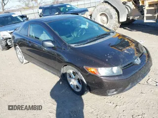 2007 Honda Civic Cpe EX with VIN 2HGFG11857H585620, listed as a IAAI auction lot 41699590 with 174,140 mi miles. Bid and sale history available at carsss.com. Image 1.