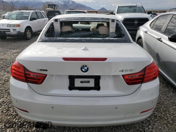 2014 BMW 4 Series 428i xDrive with VIN WBA3T1C53EPS98007, listed as a Copart auction lot 44273865 with Not Provided miles and Salvage Title. Bid and sale history available at DreamBid. Image 6.