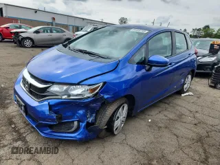 2018 Honda Fit LX with VIN 3HGGK5H4XJM736103, listed as a Copart auction lot 64459745 with 90,164 mi miles and Salvage title. Bid and sale history available at DreamBid. Image 1.