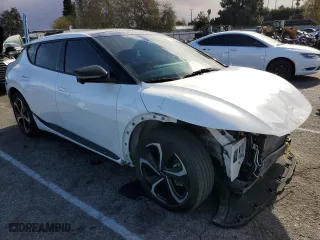 2022 Kia EV6 GT-Line with VIN KNDC4DLC8N5043445, listed as a Copart auction lot 41430605 with 39,300 mi miles and Salvage Title. Bid and sale history available at carsss.com. Image 4.
