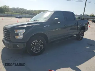 2016 Ford F-150 XL with VIN 1FTEW1CG4GKF29565, listed as a Copart auction lot 52679695 with 180,917 mi miles and Salvage Title. Bid and sale history available at carsss.com. Image 1.