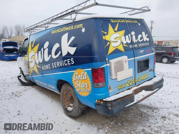 2011 Ford Econoline Cargo Commercial with VIN 1FTNE2EW6BDA23665, listed as a IAAI auction lot 41045981 with Not provided miles and . Bid and sale history available at DreamBid. Image 3.