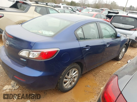 2013 Mazda 3 i Touring with VIN JM1BL1V75D1711575, listed as a IAAI auction lot 41512480 with 131,858 mi miles and . Bid and sale history available at DreamBid. Image 4.