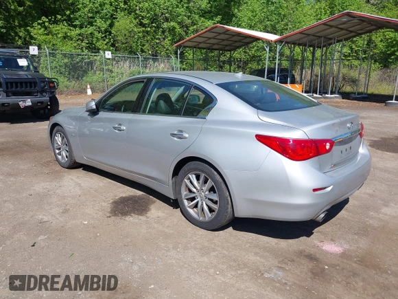 2017 Infiniti Q50 Premium z VIN JN1EV7AP9HM734834, wystawiony jako IAAI lot #42132893 z przebiegiem 148 995 mil mil oraz . Historia ofert i sprzedaży dostępna na DreamBid. Obrazek 3.