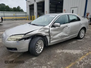 2007 Mercury Milan Premier with VIN 3MEHM08157R663285, listed as a Copart auction lot 60202075 with Not provided miles and Salvage title. Bid and sale history available at DreamBid. Image 1.
