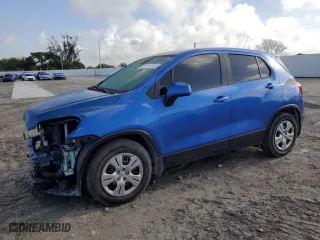 2016 Chevrolet Trax LS with VIN KL7CJKSB0GB570922, listed as a Copart auction lot 51259865 with 90,066 mi miles and Salvage Title. Bid and sale history available at carsss.com. Image 1.