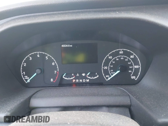 2020 Ford Transit Cargo with VIN 1FTBR1Y81LKB45460, listed as a IAAI auction lot 41496961 with 45,534 mi miles and . Bid and sale history available at DreamBid. Image 7.