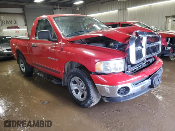 2005 Dodge 1500 SLT with VIN 1D7HA16N95J647934, listed as a Copart auction lot 51155205 with 106,506 mi miles and Salvage Title. Bid and sale history available at carsss.com. Image 4.